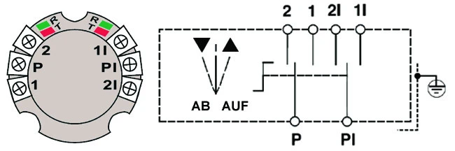 WTS - Standard - Schlüssel-Schalter AB = Tastend / AUF = Rastend, AP ,Wassergeschützt - Schutzart IP 54