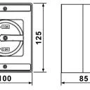 WTS - Hauptschalter HSA-20 große Bauform, im Wassergeschützten Iso-Gehäuse, 4-Polig, 20A