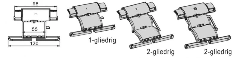 WTS - Rollladen-Hochschiebesicherung EASYLOCK  - Schnellverbinder mit Befestigungsringen