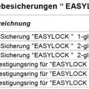 WTS - Rollladen-Hochschiebesicherung EASYLOCK  - Schnellverbinder mit Befestigungsringen