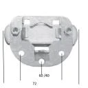 Kugellager umrüstsatz für Altbaulager für Kugellager Ø 40 mm