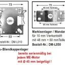 WTS - Rohrmotoren Serie ME mit elektronischer Endabschaltung, Ø 45 mm