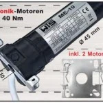 WTS - Rohrmotoren Serie ME mit elektronischer Endabschaltung, Ø 45 mm