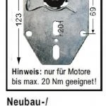 WTS - Neubau- Fertigkastenlager  DM-L020 für Rohrmotoren  Ø 45 mm Serie DM - DMF - ME