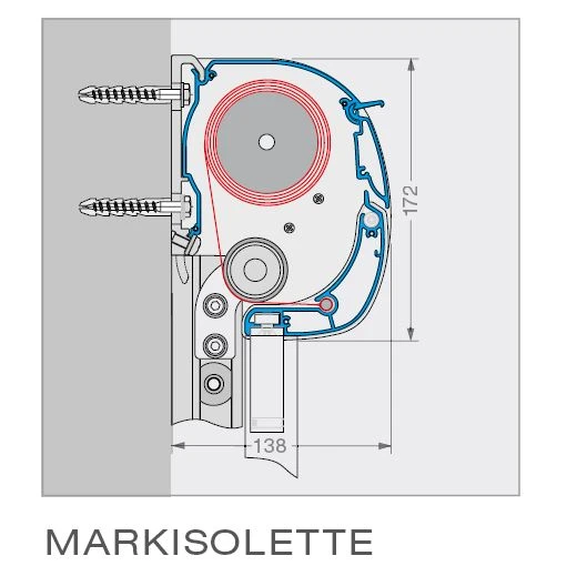 Lewens - Micro 300 - Markisolette , konfigurieren Mit Konfigurator