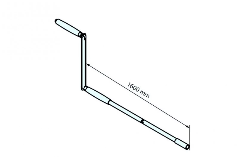 Sicherungsclip für Gelenkkurbel ø 18,3 x 10 mm  für Becker Rohrantriebe R12  - R 40 und L44 – L120 mit Handkurbelanschluss