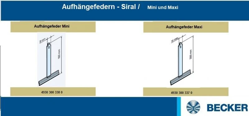 Becker - Rollläden Gleichstromantriebe mit Handkurbel - Anschluss 60-M07 bis L120-M07 , Serie L , Typ M07