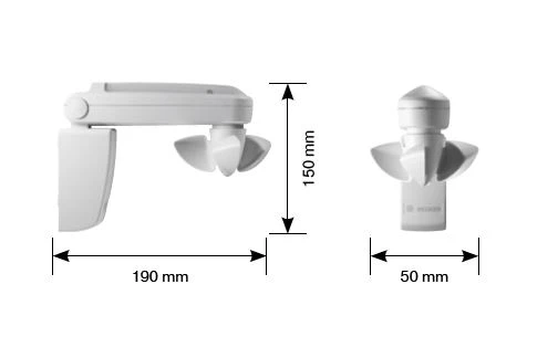 Becker - Centronic SensorControl SC71 - Wind-Sensor ,Für Sonnen-Wind-Steuerung SWC62