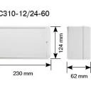 Becker - Centronic VarioControl VC310-24-60 , LED-Dimmer und Terrassenheizungsschalter bis 3.000 W