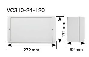 Becker - Centronic VarioControl VC310-24-120 , für LED-Dimmer und Heizstrahler bis 3.000 W