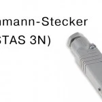 Becker - Hirschmannstecker (Typ STAS 3N) , Zum Anschlissen einen Antriebs mit Hirschmannkupplung