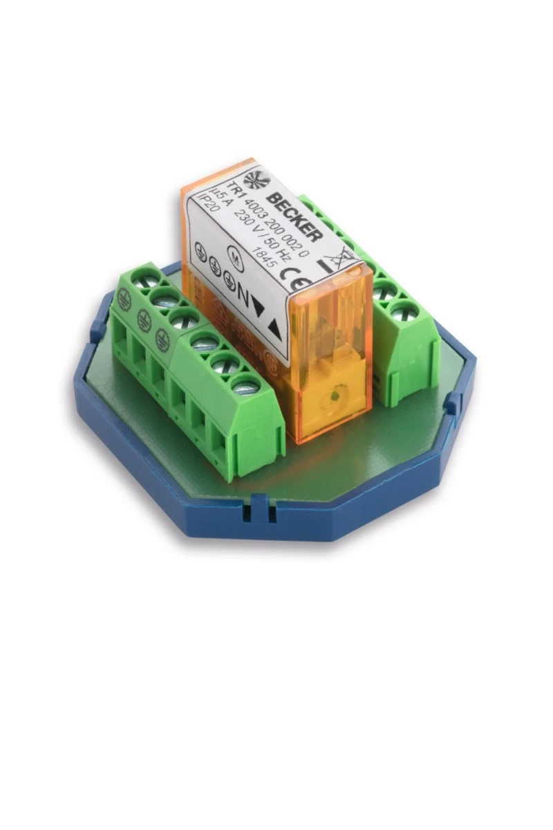 Becker - Trennrelais TR1, Zum Parallelschalten mehrerer Antriebe mit mechanischer Endabschaltung