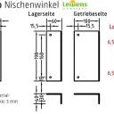 Nischenhalter für Armhalterr für Lewens Micro