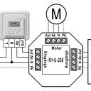 WTS - Steuer-Relais R1-U-230, für 1 Motor ohne Einzelbedienung  (Einzel-Gruppen-Mehrpunktsteuerung) 