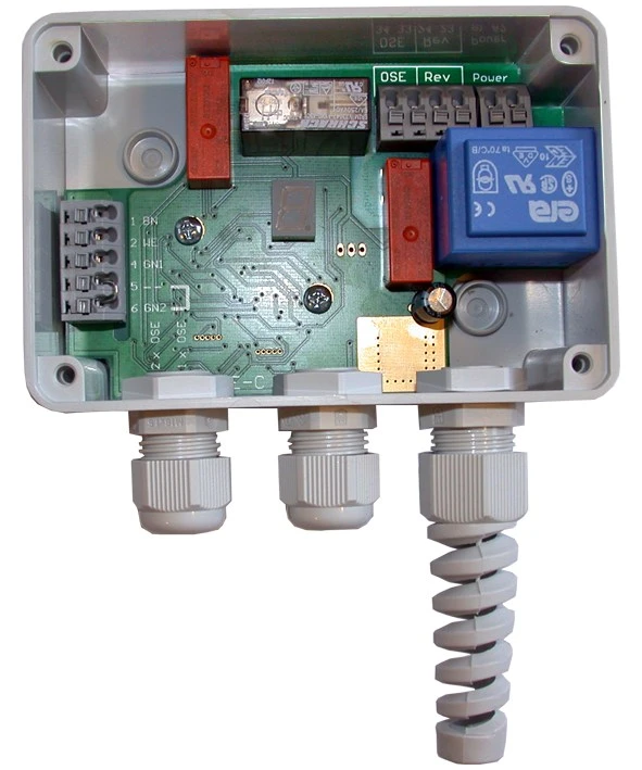 FRABA 230V AC Auswerter  Für bis zu zwei OSE oder bis zu zwei RAYTECTOR