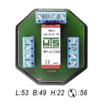 WTS - Steuer-Relais R1-U-230, für 1 Motor ohne Einzelbedienung  (Einzel-Gruppen-Mehrpunktsteuerung) 