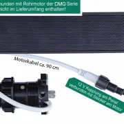 WTS -Solar-Akku-Funk-Panel 12V/DC zur Versorgung der Gleichstrom-Rohrmotoren Serie DMG